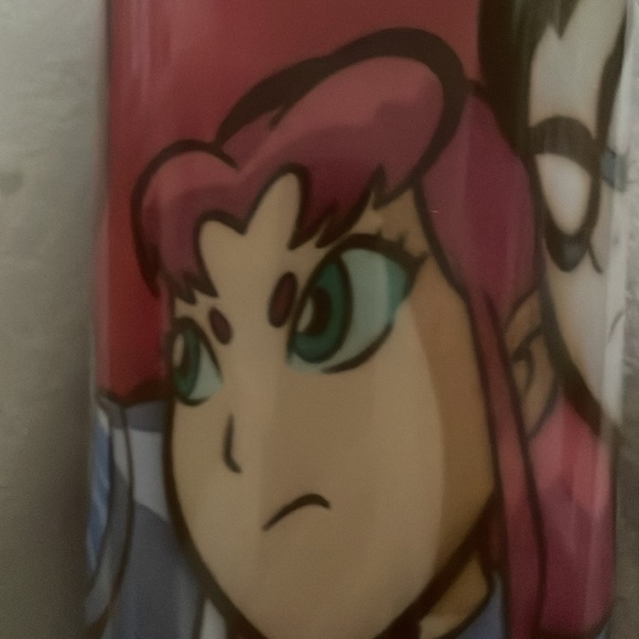 Teen Titans Tumbler. Stainless Steel Vacuum Tumbler With Sliding Lid - Picture 12 of 14